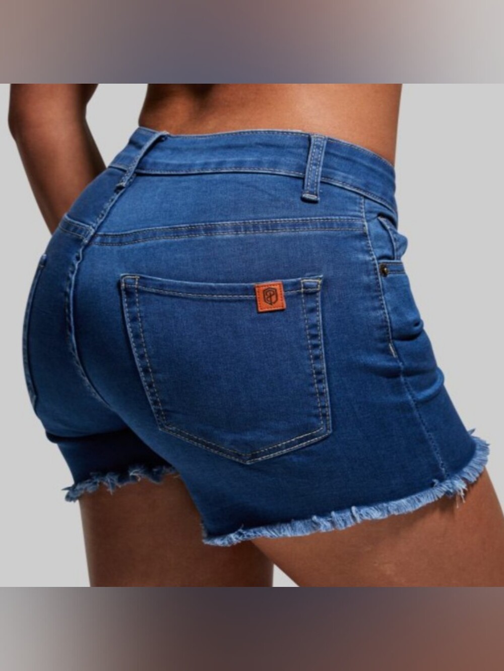 NWT Born Primitive flex jean shorts, large